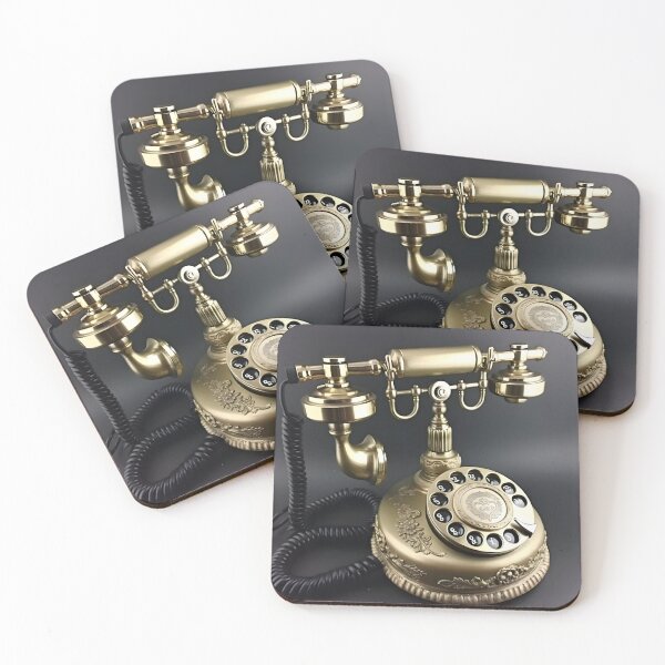 Item preview, Vintage Nostalgia Antique Rotary Dial Telephone  designed and sold by Justteesme.