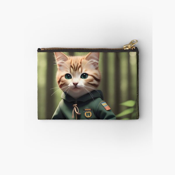Item preview, Scout Cat - Modern Digital Art designed and sold by Ai-michiart.