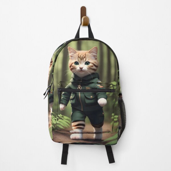Item preview, Scout Cat - Modern Digital Art designed and sold by Ai-michiart.