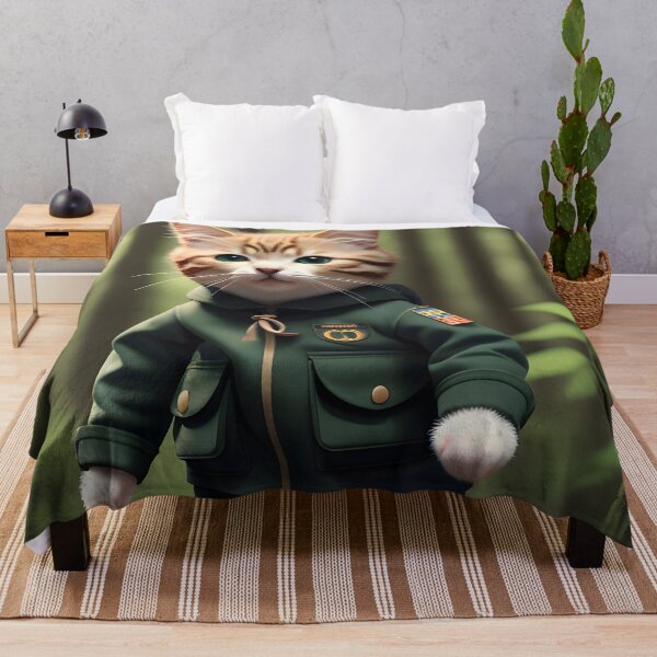 Item preview, Scout Cat - Modern Digital Art designed and sold by Ai-michiart.