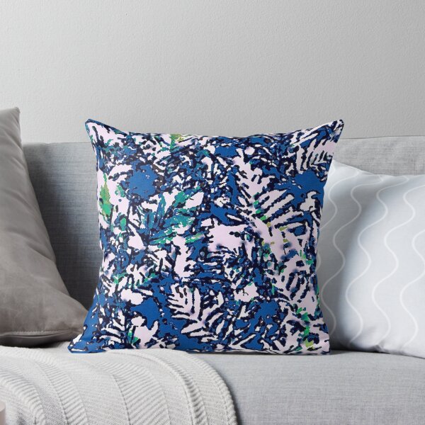 Item preview, Blue fern print designed and sold by Susan Gallup.