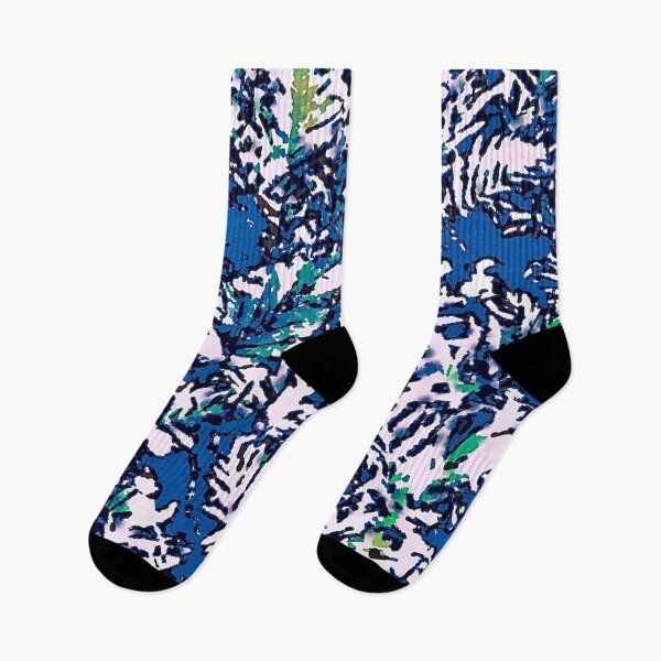 Item preview, Blue fern print designed and sold by Susan Gallup.