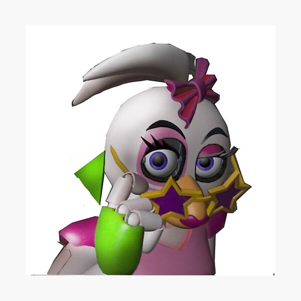 Chibi Funtime Chica Photographic Print for Sale by okay-lexmar