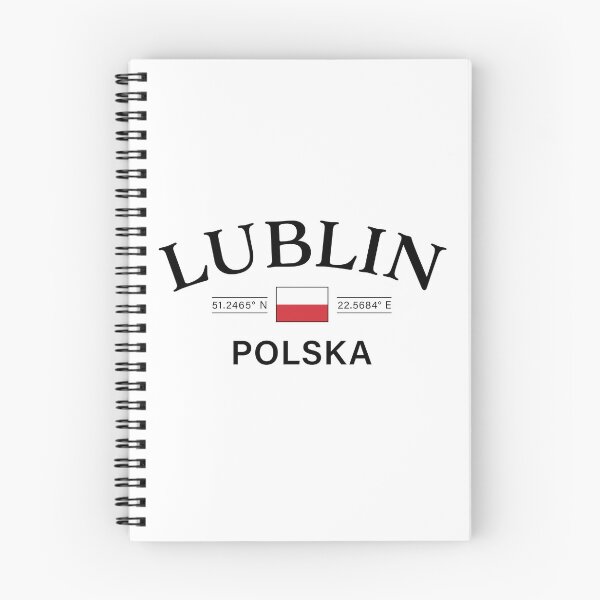 Item preview, Lublin Polska (Poland) Polish Coordinates designed and sold by HakeDesign.