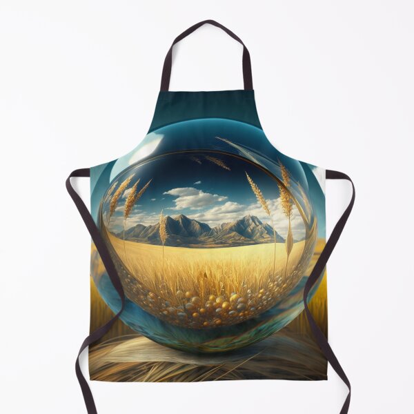 Item preview, Fantasy Landscape Art, Mountains Across the Field designed and sold by Fantasy Masterpiece.