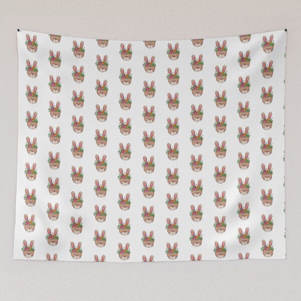 Item preview, Copy of Floral Bunny designed and sold by meldelcrafts.