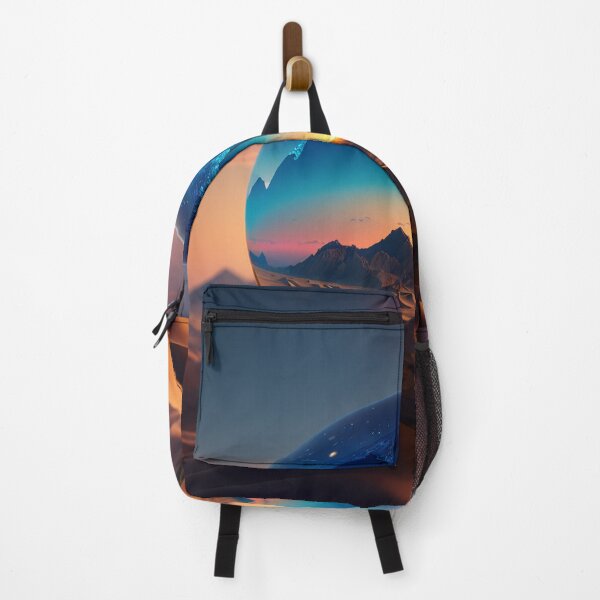 Item preview, Fantasy Landscape Art, Crystal Blue Sky designed and sold by Fantasy Masterpiece.