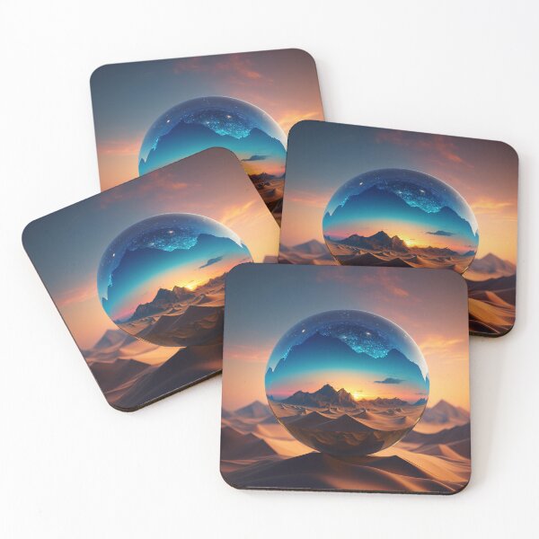 Item preview, Fantasy Landscape Art, Crystal Blue Sky designed and sold by Fantasy Masterpiece.