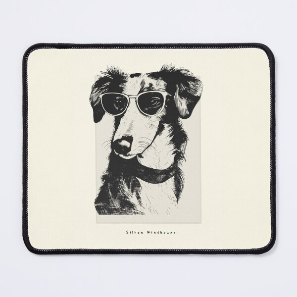 Item preview, Silken Windhound Digital Sketch Drawing Illustration designed and sold by rafaeltto.