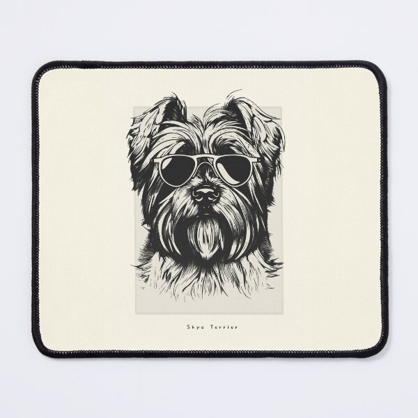 Item preview, Skye Terrier Digital Sketch Drawing Illustration designed and sold by rafaeltto.