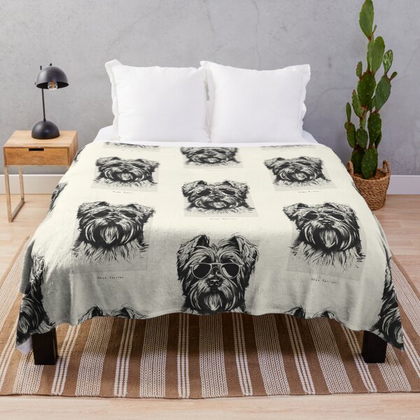 Item preview, Skye Terrier Digital Sketch Drawing Illustration designed and sold by rafaeltto.