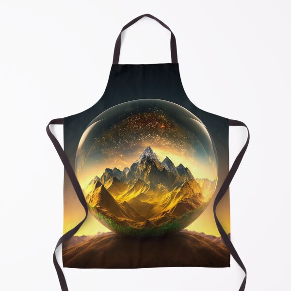 Item preview, Fantasy Landscape Art, Golden Sky designed and sold by Fantasy Masterpiece.