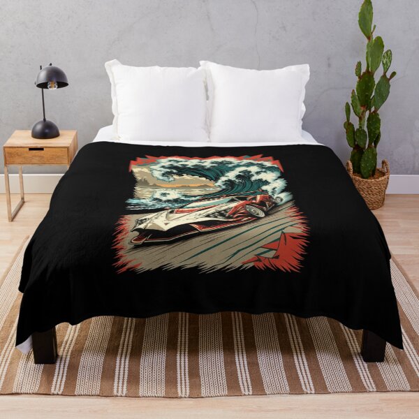 Item preview, Sport Speed car surfing a giant wave. Car lovers. designed and sold by paulo silveira.