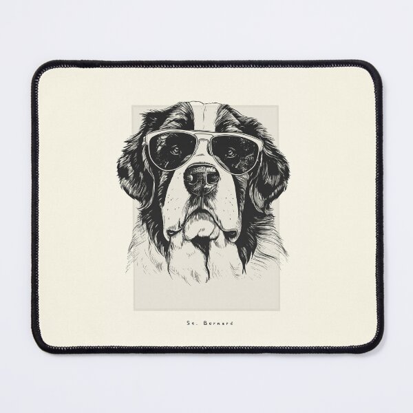 Item preview, St. Bernard Digital Sketch Drawing Illustration designed and sold by rafaeltto.