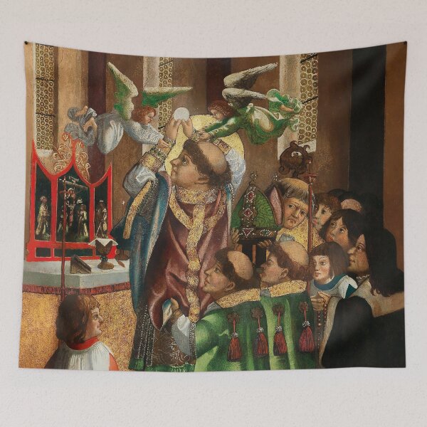 Item preview, The Mass of Saint Gregory | German School | 1500 designed and sold by CJET.