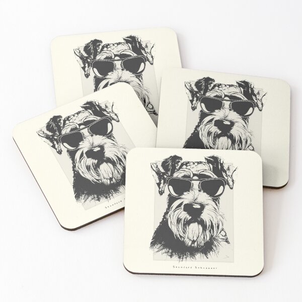 Item preview, Standard Schnauzer Digital Sketch Drawing Illustration designed and sold by rafaeltto.