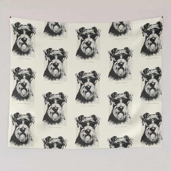 Item preview, Standard Schnauzer Digital Sketch Drawing Illustration designed and sold by rafaeltto.