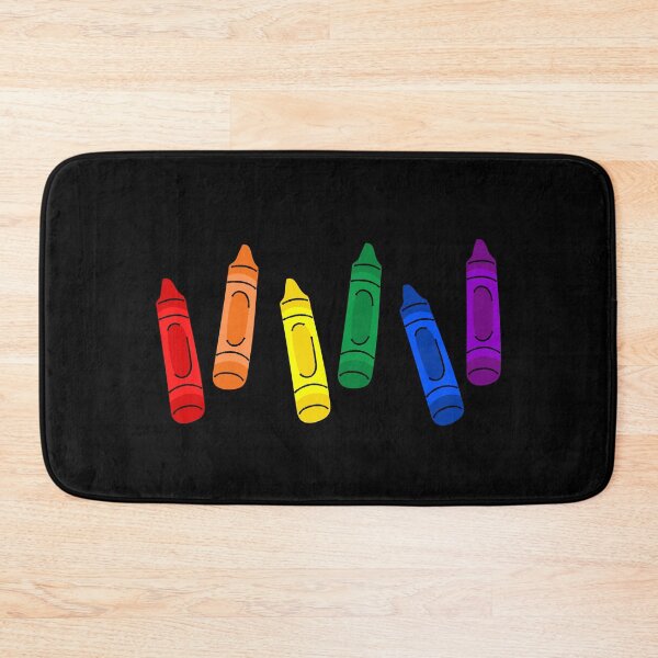 Item preview, Back To School LGBT Rainbow Crayons. LGBTQ Pride designed and sold by Subtle Pride Shop.