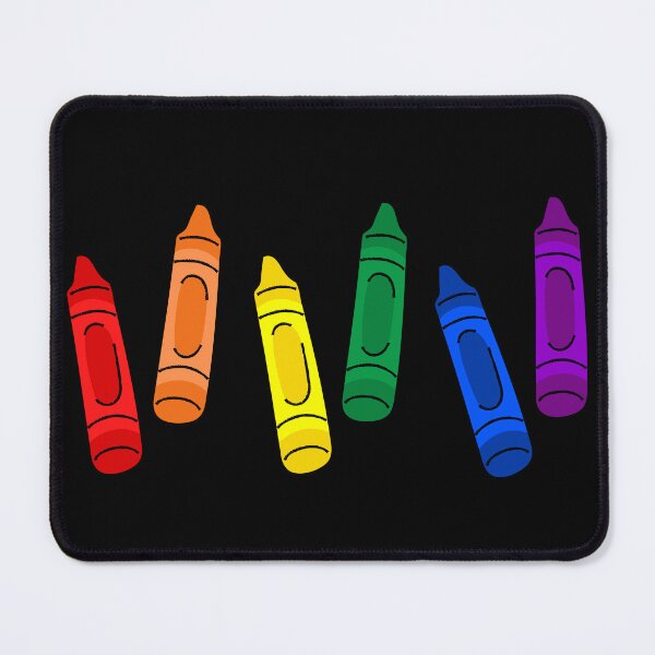 Item preview, Back To School LGBT Rainbow Crayons. LGBTQ Pride designed and sold by Subtle Pride Shop.