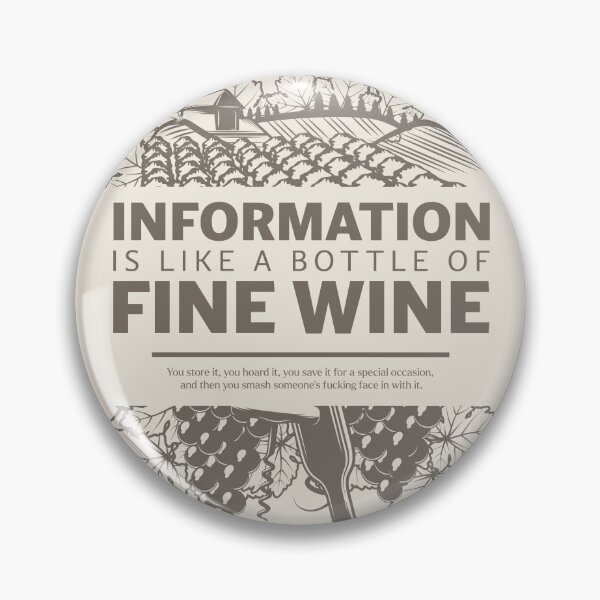 Item preview, Information, Greg, is like a bottle of fine wine. designed and sold by AmuseThings.