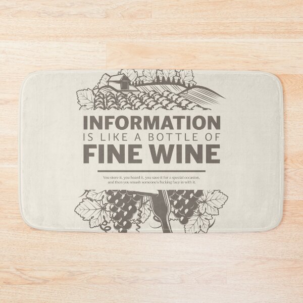 Item preview, Information, Greg, is like a bottle of fine wine. designed and sold by AmuseThings.