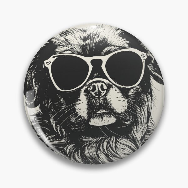 Item preview, Tibetan Spaniel Digital Sketch Drawing Illustration designed and sold by rafaeltto.
