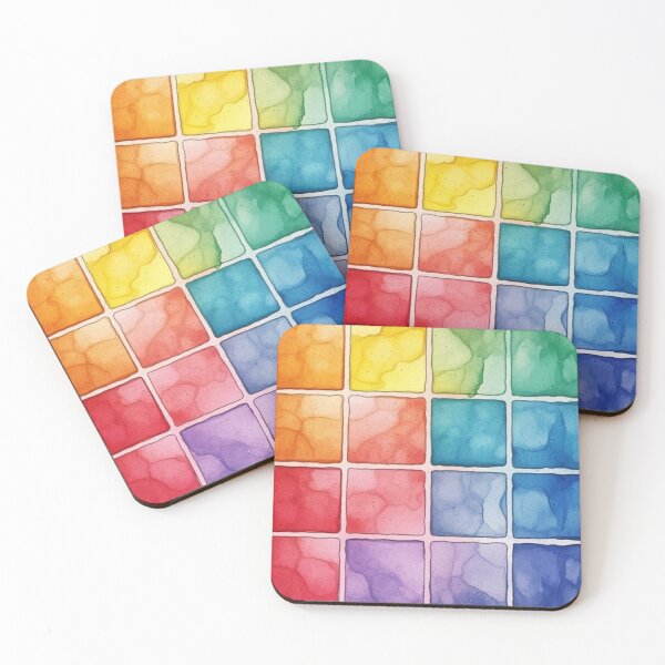 Item preview, Rainbow Squares Are Mine designed and sold by bluejayhype.