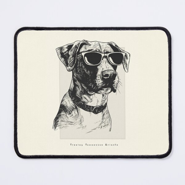 Item preview, Treeing Tennessee Brindle Digital Sketch Drawing Illustration designed and sold by rafaeltto.