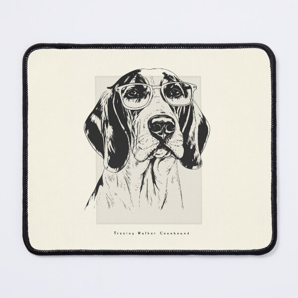 Item preview, Treeing Walker Coonhound Digital Sketch Drawing Illustration designed and sold by rafaeltto.