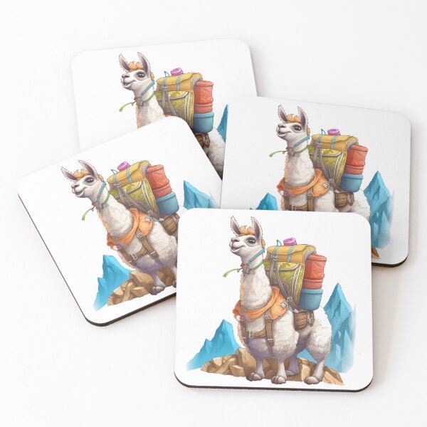 Item preview, Mountain Llama designed and sold by Moth & Antler Media.