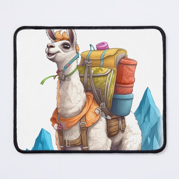 Item preview, Mountain Llama designed and sold by Moth & Antler Media.