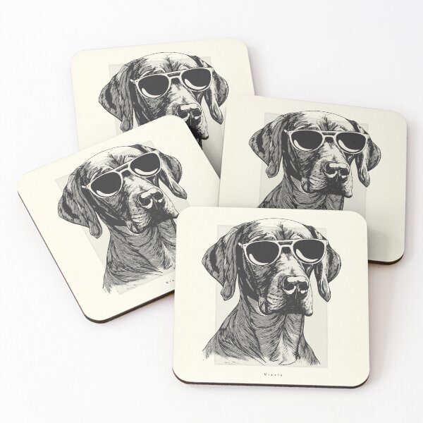 Item preview, Vizsla Digital Sketch Drawing Illustration designed and sold by rafaeltto.