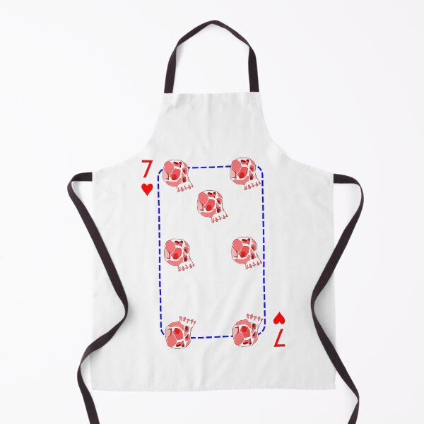 Item preview, 7 of hearts designed and sold by m-yoga-store.