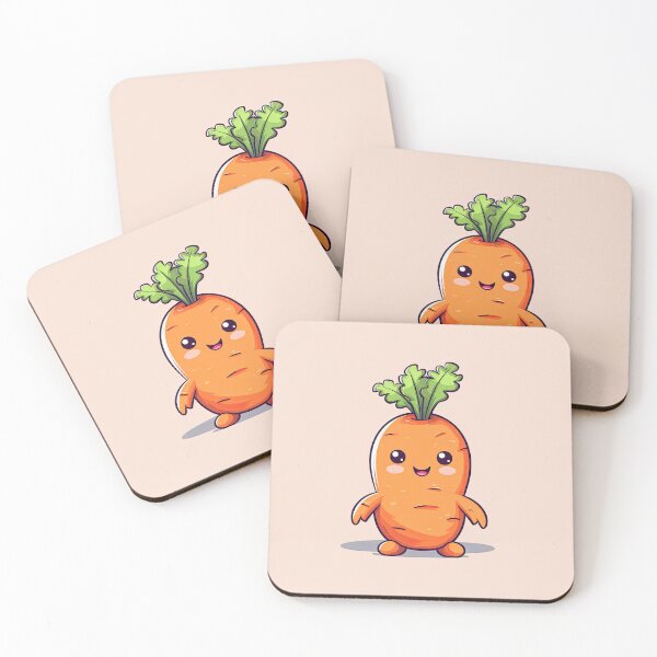 Item preview, cute baby carrot cartoon designed and sold by Pinkbirdie.