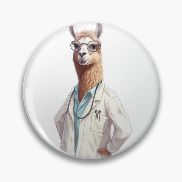 Item preview, Llama Doctor designed and sold by Moth & Antler Media.