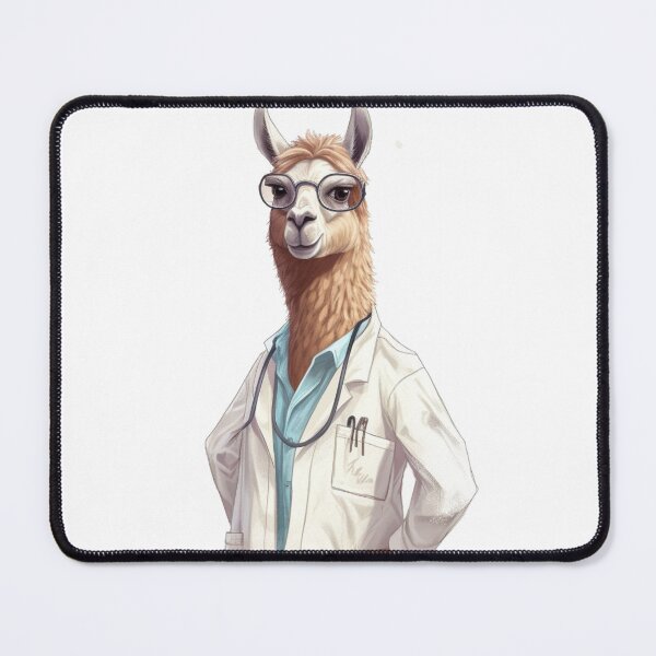 Item preview, Llama Doctor designed and sold by Moth & Antler Media.
