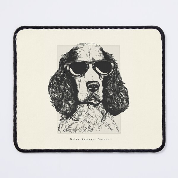 Item preview, Welsh Springer Spaniel Digital Sketch Drawing Illustration designed and sold by rafaeltto.