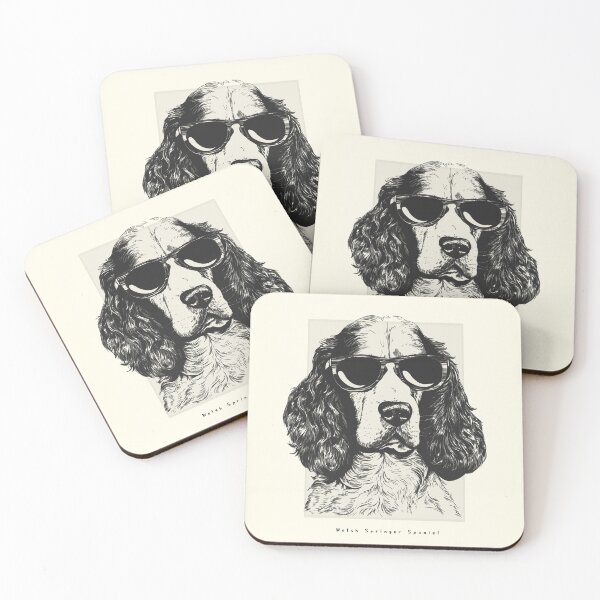 Item preview, Welsh Springer Spaniel Digital Sketch Drawing Illustration designed and sold by rafaeltto.