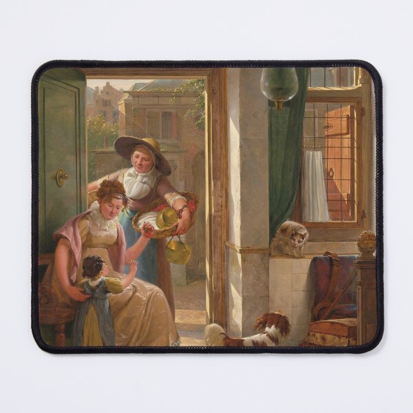 Item preview, A Cherry Vendor at the Door | Abraham van Strij | 1816 designed and sold by CJET.