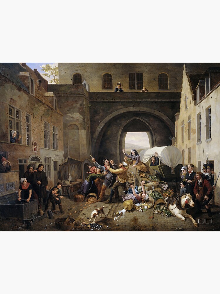 The Flea Market, Porte du Châtillon - Eugene Galien-Laloue Jigsaw Puzzle  for Sale by CJET