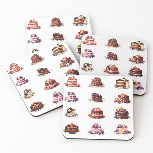 Item preview, Combo Clipart Cake stickers. designed and sold by BinarySalad.
