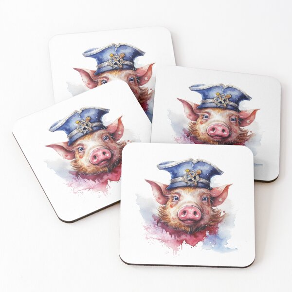 Item preview, Pirate Pig designed and sold by Moth & Antler Media.
