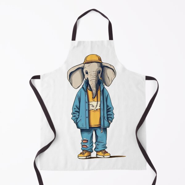 Item preview, Genial elefante funky con una sudadera con capucha genial designed and sold by MrBadDream.