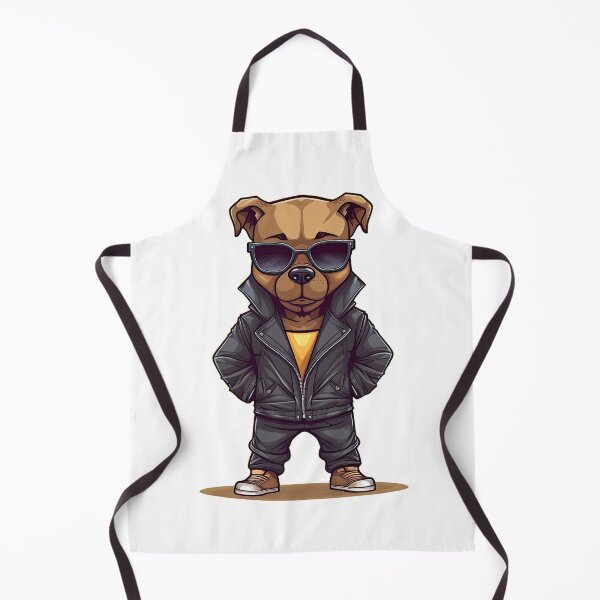 Item preview, Handsome Dog Wearing Black Jacket designed and sold by MrBadDream.
