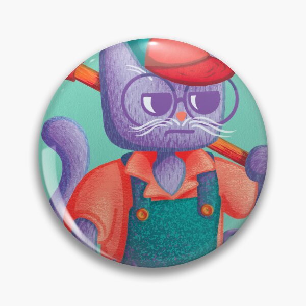 Item preview, Monty the Plumber - Pets With Jobs designed and sold by Emily-adele-art.