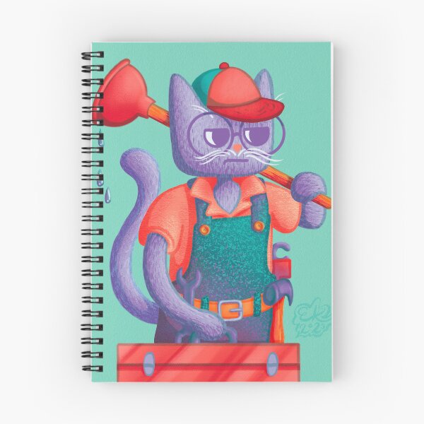 Item preview, Monty the Plumber - Pets With Jobs designed and sold by Emily-adele-art.