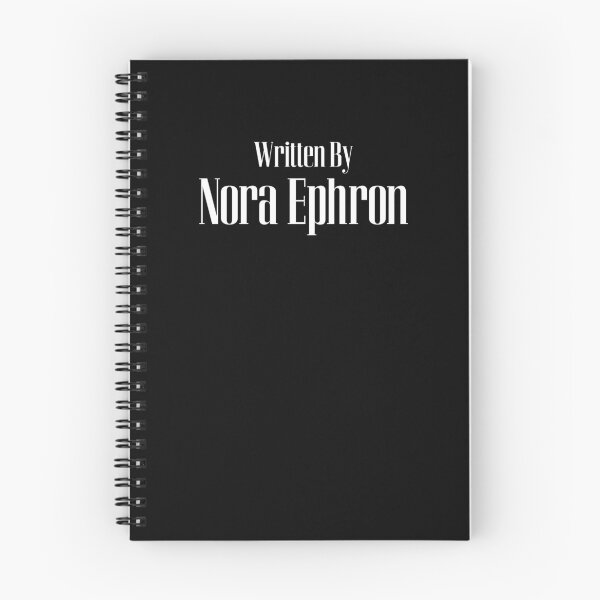 Artikelvorschau, Geschrieben von Norah Ephron entworfen und verkauft von Jeremy Saunders Design.