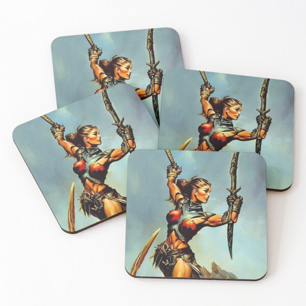 Item preview, Warrior Woman Fantasy Art designed and sold by DukeGroovy.