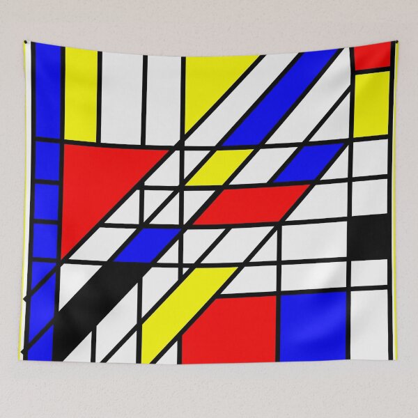 Item preview, Geometrical figures inspired by Kandinsky and Mondrian  designed and sold by hermarartonline.