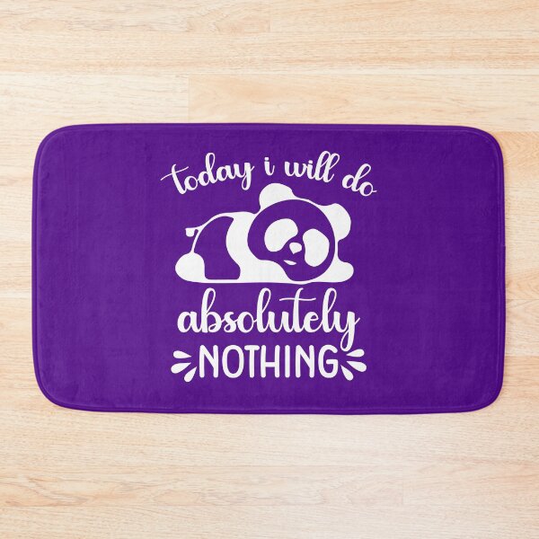Item preview, Today I Will Do Absolutely Nothing, Funny Quote,  Humor designed and sold by DesignHouse07.